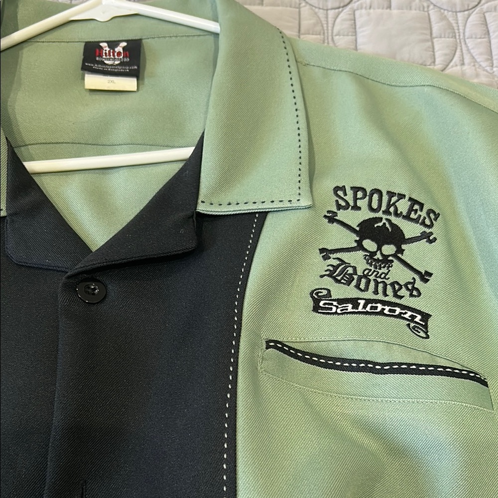Spokes and Bones Saloon shirt